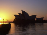 Sydney Opera House at Dawn, Sydney, Australia Photographic Print by David Wall
