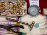 Local Dentist in Xizhou Market, Bai Village North of Dali, China Photographic Print by Pete Oxford