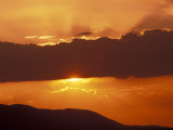 Great Gobi Protected Area at Sunrise, Gobi Desert, Mongolia Photographic Print by Art Wolfe
