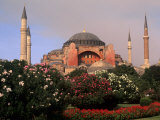 Saint Sophia Church, Hagai Sophia, Istanbul, Turkey Photographic Print by Bill Bachmann