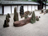 Zen Garden, Kyoto, Japan Photographic Print by Shin Terada