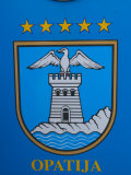 Town Crest, Opatija, Croatia Photographic Print by Lisa S. Engelbrecht