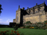 Scottish Castle with Rose Garden, Stirling Castle, Scotland Photographie par Bill Bachmann