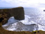 Taken from Dyrholaey Light, Vik Lighthouse, Dyrholaos Bay, Vik, Iceland Photographic Print by Lisa S. Engelbrecht