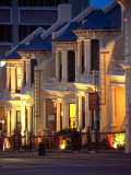 Terrace Houses, Stuart Street, Dunedin, New Zealand Photographic Print by David Wall