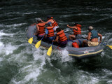 Whitewater Rafting in Salmon River, Idaho, USA Photographic Print by Bill Bachmann