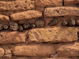 Adobe Detail, Taos Pueblo, Rio Grande Valley, New Mexico, USA Photographic Print by Art Wolfe
