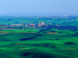 Washington State University Campus, Kamiak Butte, Washington, USA Photographic Print by Charles Sleicher