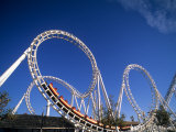 Boardwalk Roller Coaster, Ocean City, Maryland, USA Lámina fotográfica por Bill Bachmann Boardwalk Roller Coaster, Ocean City, Maryland, USA Lámina fotográfica por Bill Bachmann