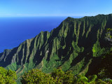 Na Pali Coast, Kauai, Hawaii, USA Photographic Print by Charles Sleicher