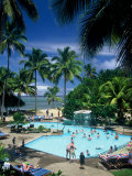 Swimming Pool, Naviti Resort, Coral Coast, Fiji, South Pacific Photographic Print by David Wall