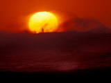 Waves and Sun, Cannon Beach, Oregon, USA Photographic Print by Art Wolfe