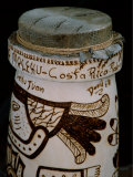 Wood Carved Lizard Skin Drum, San Jose, Costa Rica Photographic Print by Cindy Miller Hopkins