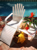 Pool, Chair, Drink, Towel, Hat Photographie par Bill Bachmann