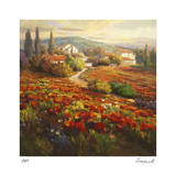 Poppy Fields Limited Edition by Roberto Lombardi