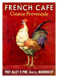French Cafe, Seattle, Washington Giclee Print