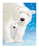Fluffy Bears I Prints by Alison Edgson