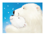 Fluffy Bears III Prints by Alison Edgson