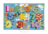 One to Ten Plakater av Clare Beaton One to Ten Plakater av Clare Beaton