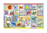 Claire Beaton - The Alphabet - Art Print