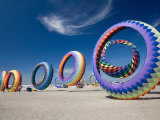 Circoflex Kites, International Kite Festival, Long Beach, Washington, USA Photographic Print by Jamie & Judy Wild
