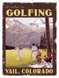 I'd Rather be Golfing Colorado Giclee Print