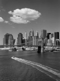 White Cloud over Brooklyn Bridge Kunstdrucke von Henri Silberman