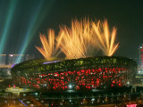 Beijing Olympics Opening Ceremony, Bird's Nest, Beijing, China Photographic Print