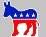 Democratic Donkey Stand Up