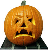 Single Pumpkin Stand Up