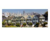San Francisco-Painted Ladies Photographic Print by Anna Miller