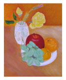 Roses & Grapes, Apple, Tangerines Giclee Print by Thi Nguyen