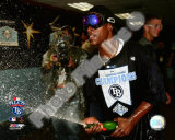 B.J. Upton Game 7 of the 2008 ALCS Celebration Photo