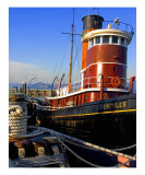 Tug In San Francisco Bay Photographic Print by Kim Straus