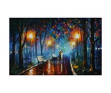 Misty Mood Of Afremov Gicléedruk van Leonid Afremov Misty Mood Of Afremov Gicléedruk van Leonid Afremov