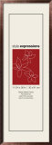 Madeira Wenge Wood Frame Fits 30 x 91 cm Print Ferdiglaget ramme