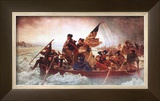 Washington Crossing the Delaware, c.1851 Art by Emanuel Gottlieb Leutze