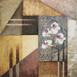 Michael Marcon - Orchids and Shapes I Reprodukce Michael Marcon - Orchids and Shapes I Reprodukce