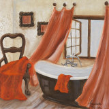 Baño antiguo II Pósters por Hakimipour-Ritter Baño antiguo II Pósters por Hakimipour-Ritter