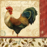 Majestic Rooster II Posters par Daphne Brissonnet