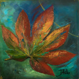 Blue Leaf I Affiche par Patricia Quintero-Pinto