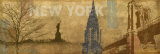 Nueva York Lámina por Pela & Silverman