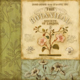 Botanical Exhibit I Affiches par Lisa Audit