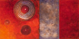 Red Spirals II Prints by Lanie Loreth