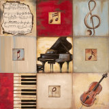 Hakimipour-Ritter - Feel the Music II Obrazy Hakimipour-Ritter - Feel the Music II Obrazy