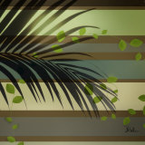 Palm and Stripes I Prints by Patricia Quintero-Pinto