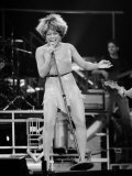 Tina Turner Performing Fototryk i høj kvalitet