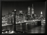 New York, New York, Brooklyn Bridge Art by Henri Silberman