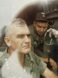 General William Westmoreland in Vietnam Premium Photographic Print by Co Rentmeester