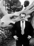 Italian Film Director Federico Fellini Lámina fotográfica de primera calidad por Carlo Bavagnoli